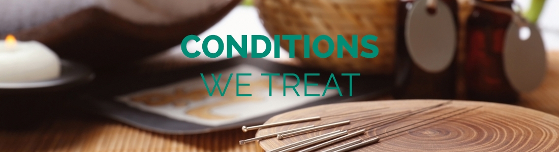 CONDITIONS TREATED AT RE-BALANCED ACUPUNCTURE & NUTRITION IN THE HAGUE